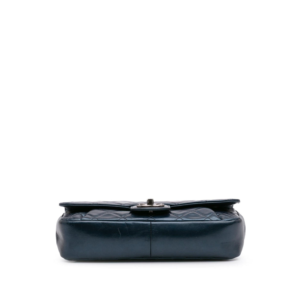 Chanel Quilted Glazed Calfskin Coco Pleats Flap