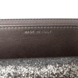Chanel Quilted Iridescent Lambskin Tartan Button Wallet On Chain