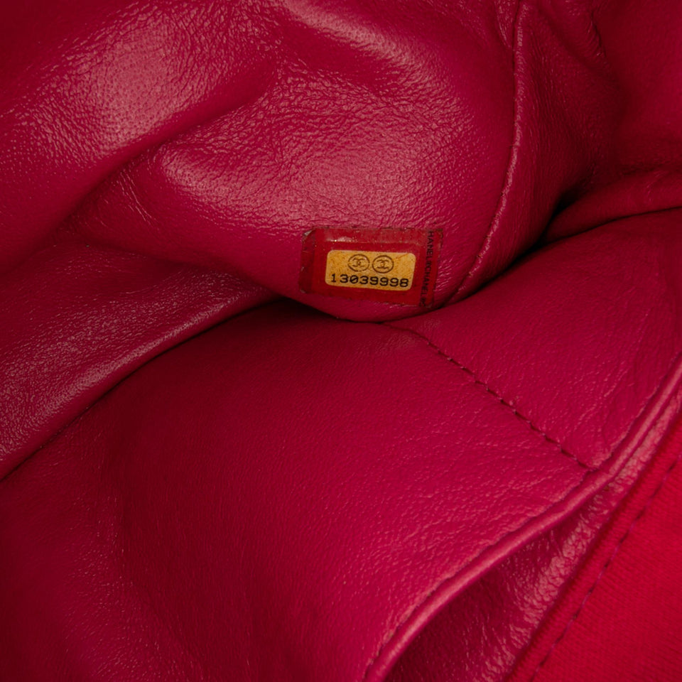 Chanel Quilted Jersey East West Single Flap
