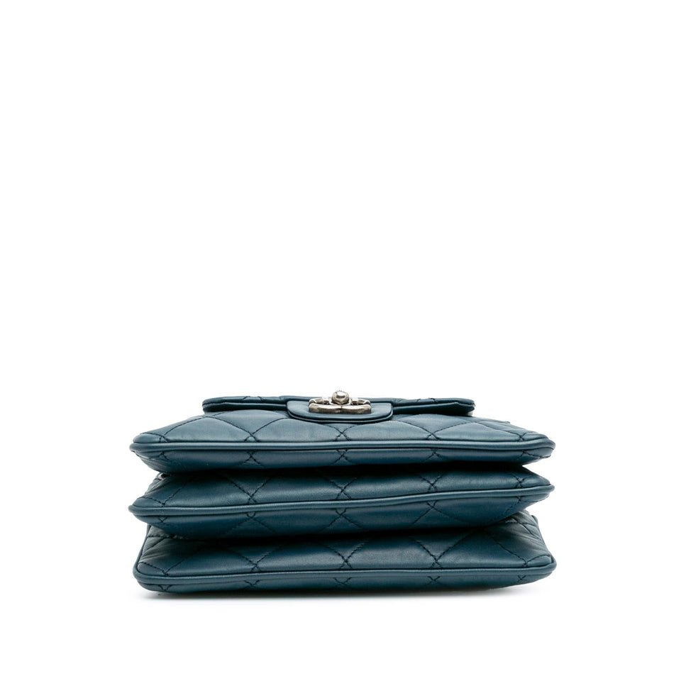Chanel Quilted Lambskin Accordion Flap