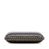 Chanel Quilted Lambskin Chain Around Clutch