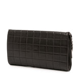 Chanel Quilted Lambskin Chocolate Bar Shoulder Bag