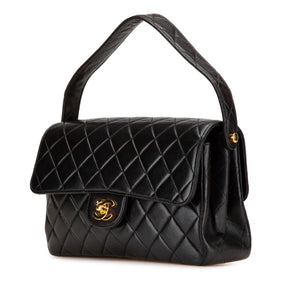 Chanel Quilted Lambskin Double Sided Flap