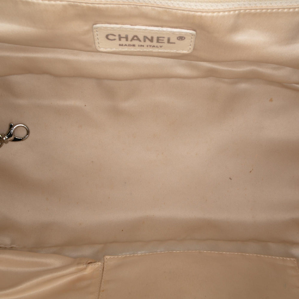 Chanel Quilted Lambskin East West Accordion Flap