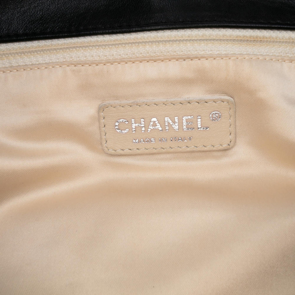 Chanel Quilted Lambskin East West Accordion Flap