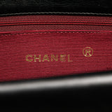 Chanel Quilted Lambskin Half Moon Double Flap