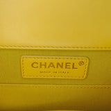 Chanel Quilted Lambskin North South Boy Flap