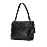 Chanel Quilted Lambskin Padded Envelope Double Flap