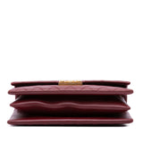 Chanel Quilted Lambskin Pagoda Accordion Flap