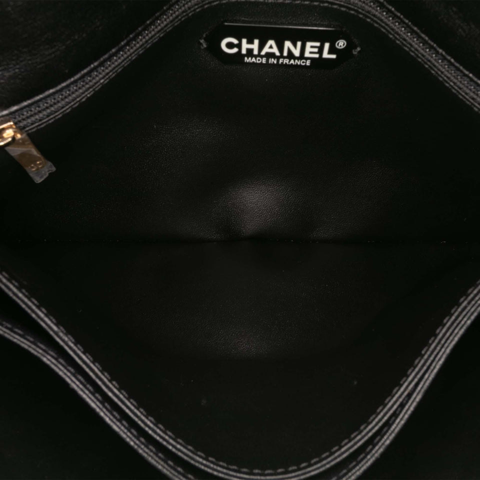 Chanel Quilted Lambskin Pagoda Accordion Flap
