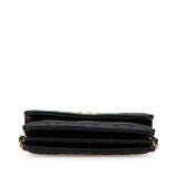 Chanel Quilted Lambskin Pearl Crown Clutch On Chain