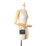 Chanel Quilted Lambskin Pearl Crown Clutch On Chain