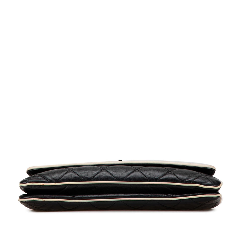Chanel Quilted Lambskin Reissue East West Flap