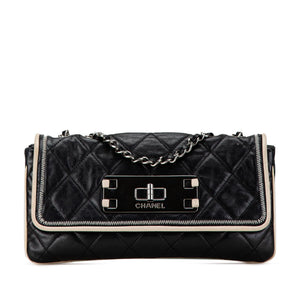 Chanel Quilted Lambskin Reissue East West Flap