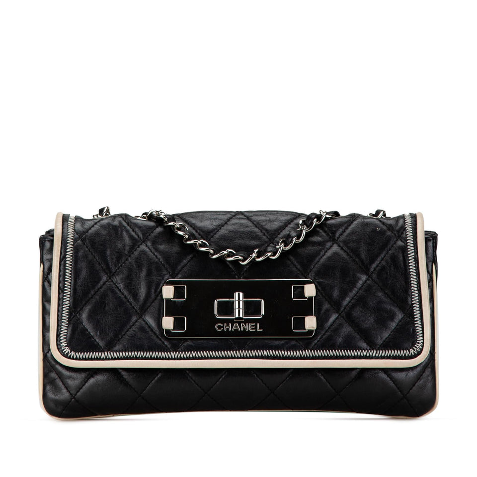Chanel Quilted Lambskin Reissue East West Flap