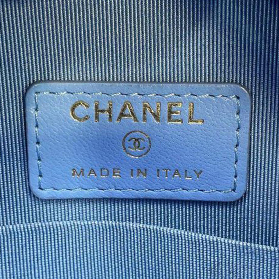 Chanel Quilted Lambskin Round Clutch with Chain (SHG-a9yAVi)