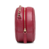 Chanel Quilted Lambskin Round Pearl Clutch with Chain (SHG-QFU7OK)