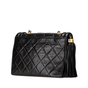 Chanel Quilted Lambskin Tassel Flap