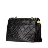 Chanel Quilted Lambskin Tassel Flap
