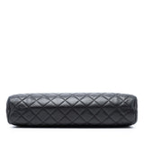 Chanel Quilted Lambskin Timeless Kisslock Clutch