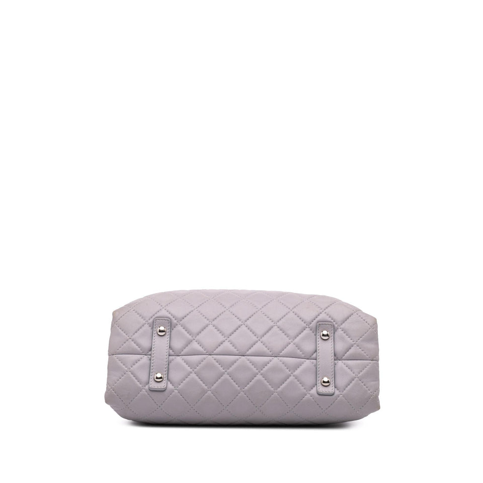 Chanel Quilted Lambskin x3 Accordion Tote