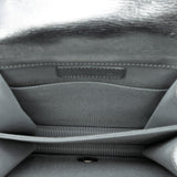 Chanel Quilted Metallic Calfskin North South Boy Flap