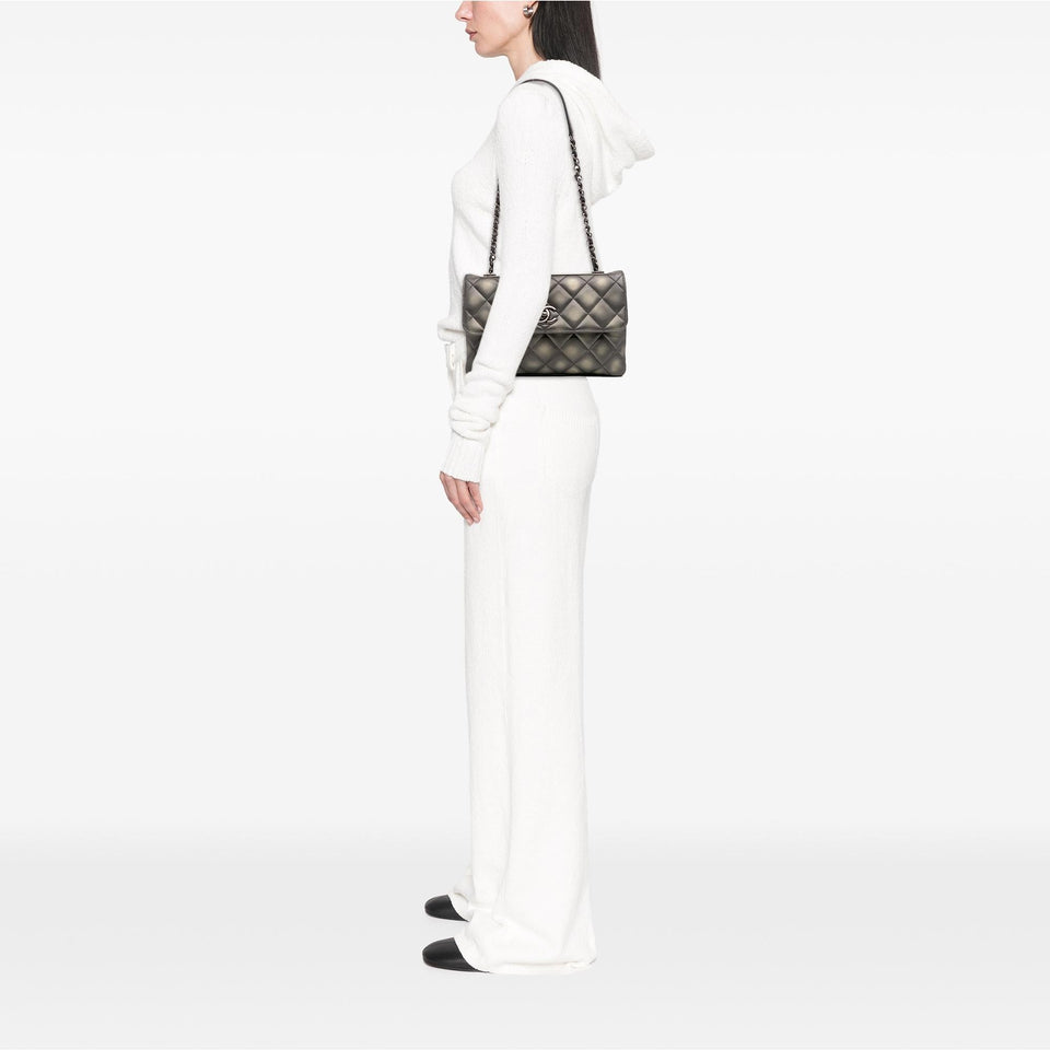 Chanel Quilted Metallic Lambskin Trendy CC Flap