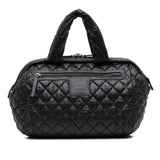 Chanel Quilted Nylon Coco Cocoon Bowler Bag