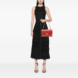 Chanel Quilted Patent Goatskin Pagoda Accordion Flap