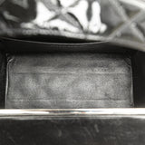 Chanel Quilted Patent Leather Box Handbag