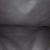 Chanel Quilted Striated Metallic Patent Clutch with Chain
