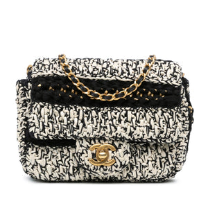Chanel Raffia Braided with Love Flap