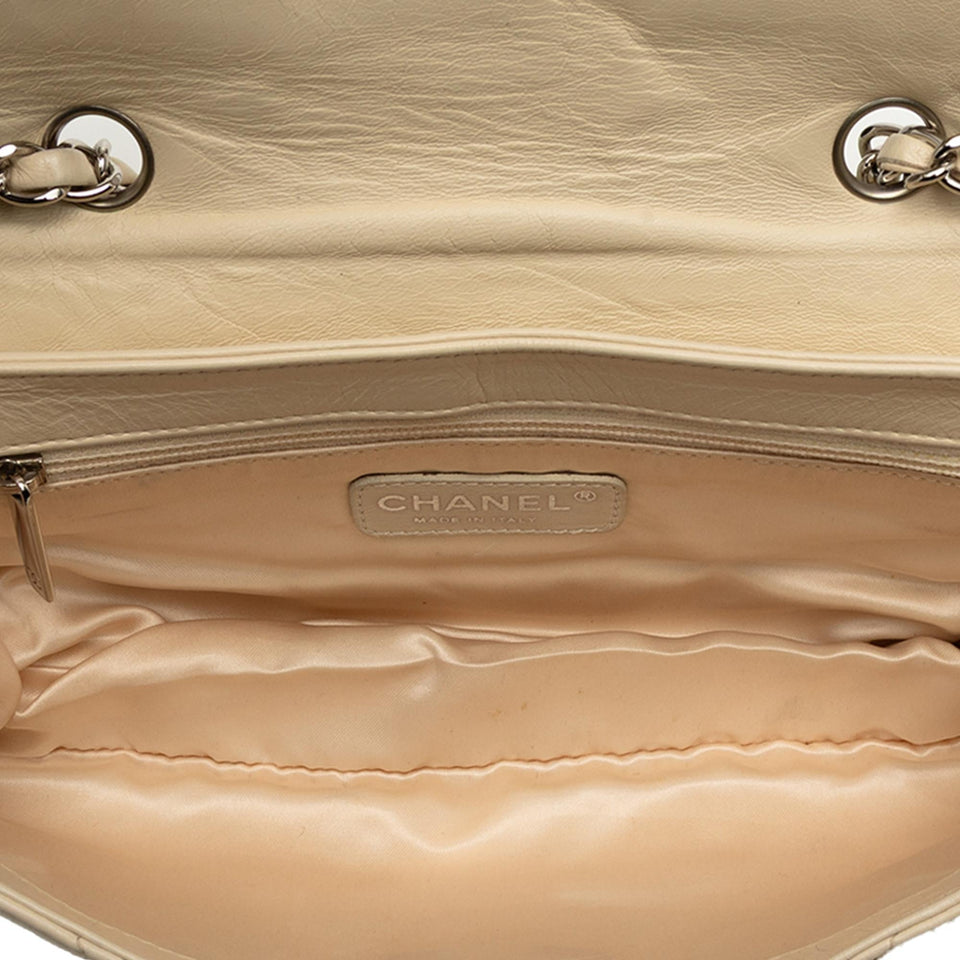 Chanel Reissue 2.55 Quilted Aged Lambskin East/West Flap