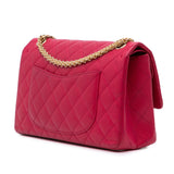 Chanel Reissue 2.55 Quilted Caviar Double Flap 226