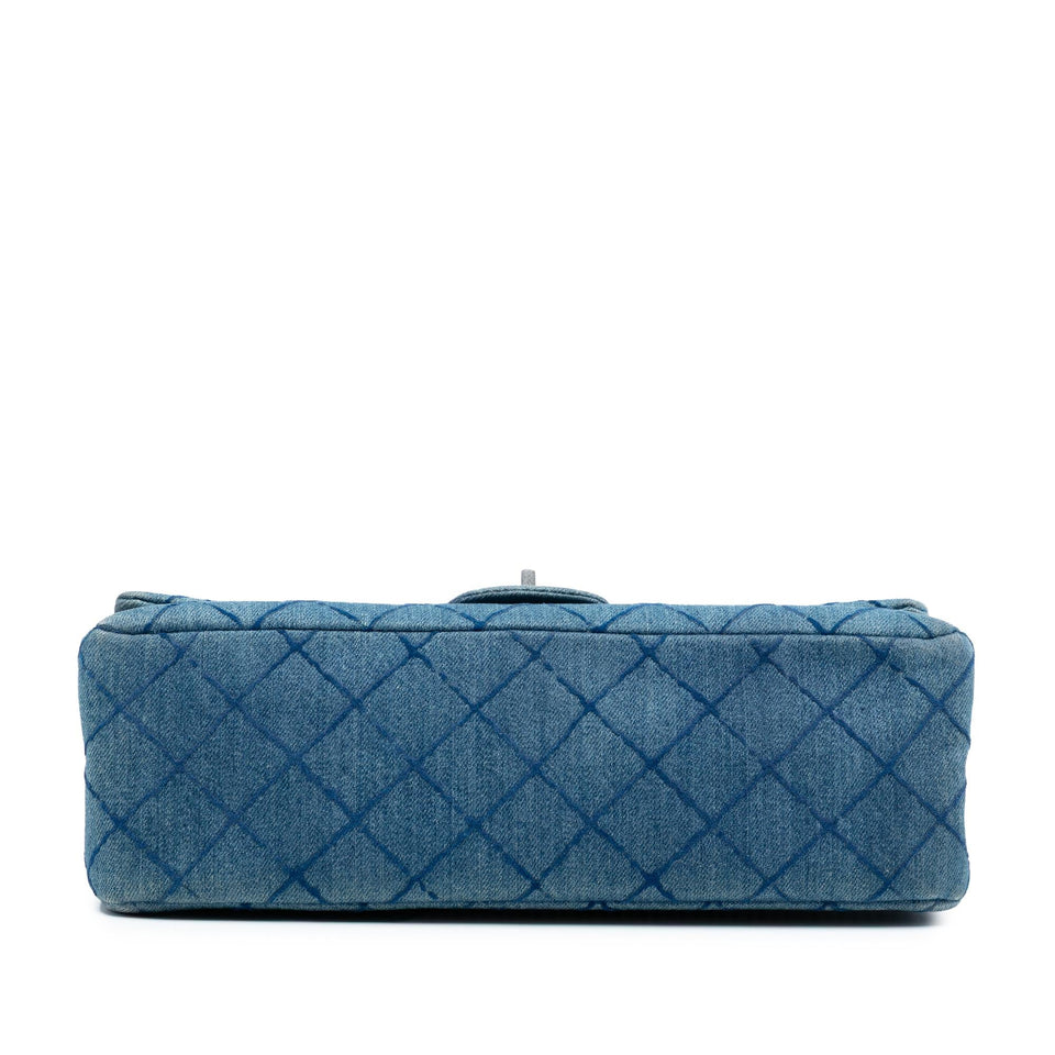Chanel Reissue 2.55 Quilted Denim Double Flap 226