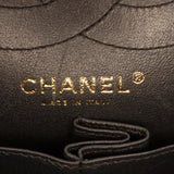 Chanel Reissue 2.55 Quilted Metallic Lambskin Double Flap 226