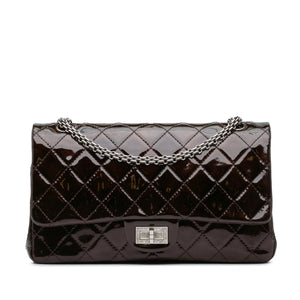 Chanel Reissue 2.55 Quilted Patent Double Flap 227