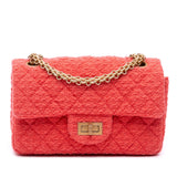 Chanel Reissue 2.55 Quilted Tweed Single Flap 224
