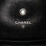 Chanel Sequined Goatskin CC Crystal Wallet On Chain