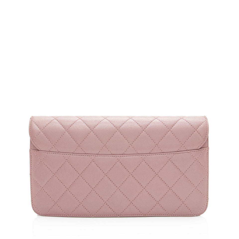 Chanel Sheepskin Beauty Lock Medium Flap Bag