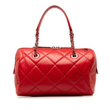 Chanel Small Aged Calfskin Express Bowling Satchel