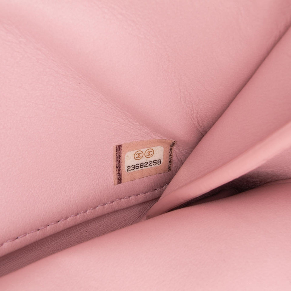 Chanel Small Aged Calfskin Straight Lined Flap