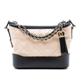 Chanel Small Bicolor Aged Calfskin Gabrielle Crossbody