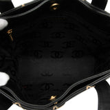 Chanel Small CC Quilted Calfskin Wild Stitch Tote