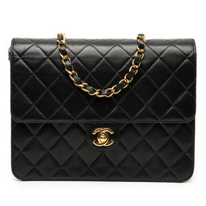 Chanel Small CC Quilted Lambskin Single Flap