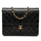 Chanel Small CC Quilted Lambskin Single Flap