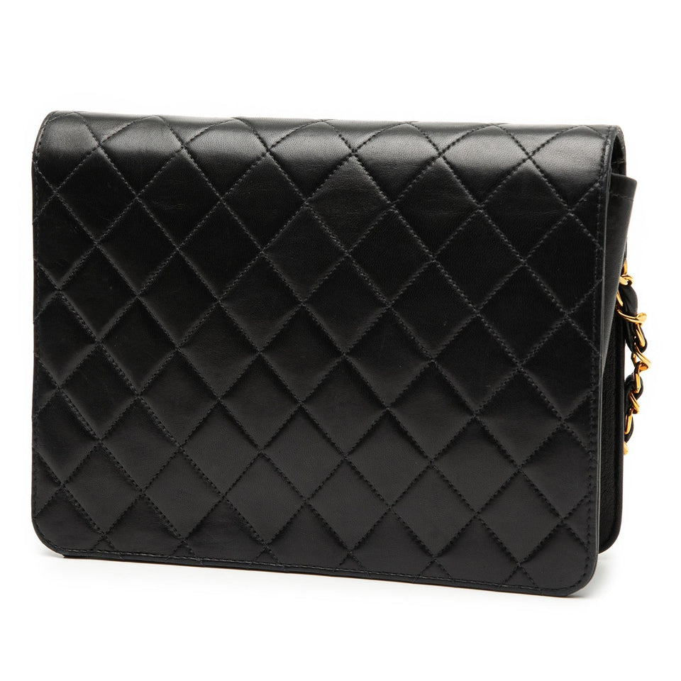 Chanel Small CC Quilted Lambskin Single Flap