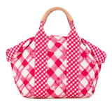 Chanel Small Canvas Printed CC Gingham Handbag