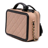 Chanel Small Caviar CC Filigree Vanity Case