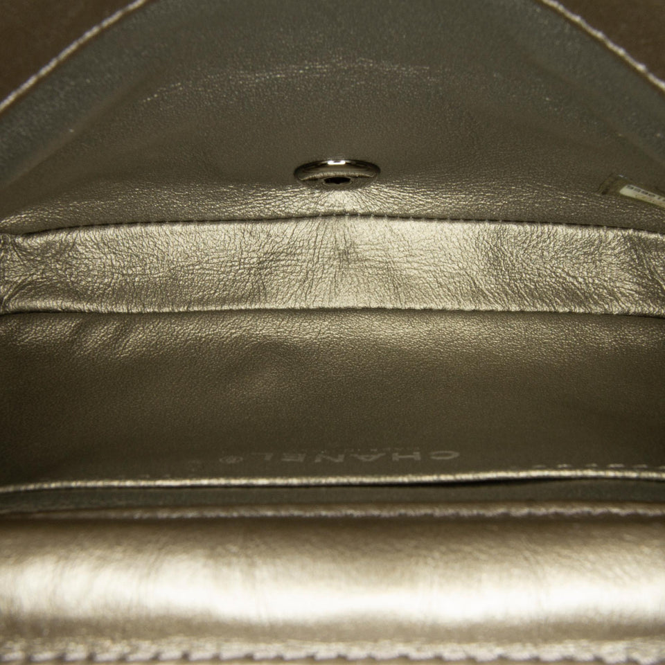 Chanel Small Chevron Data Center Envelope Flap Bag